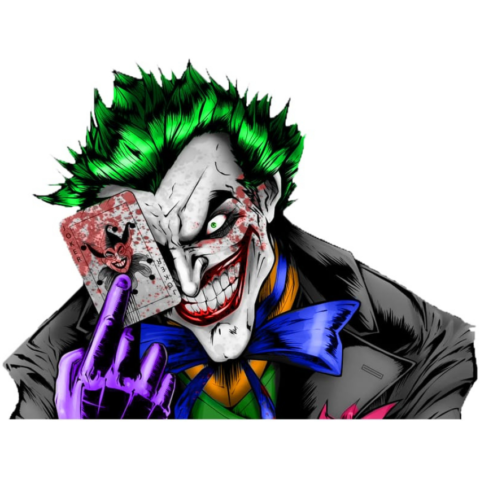 Vinyl Sticker – Joker – Printability